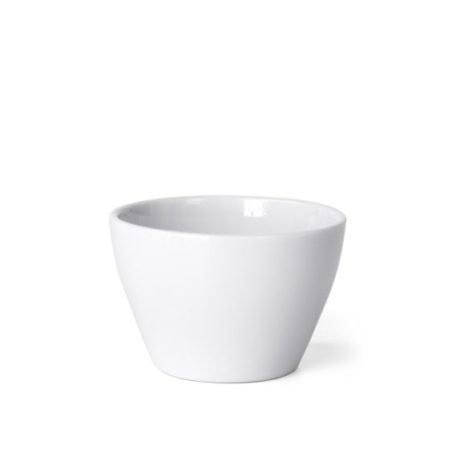 notNeutral Lino Large Latte Cup & Saucer - Grey (12oz/355ml)